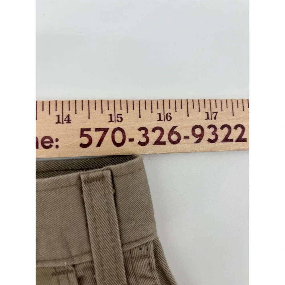 Dickies Mens Cargo Shorts Khaki Tan Twill Loose Fit Flat Front Street Y2K 31 NWT